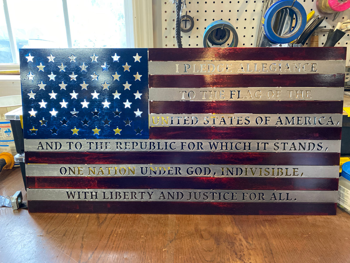 American Flag- Gloss – ElectroWeldDesigns