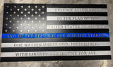 American Flag - Blue Line