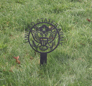 Military Lawn Stake- Army