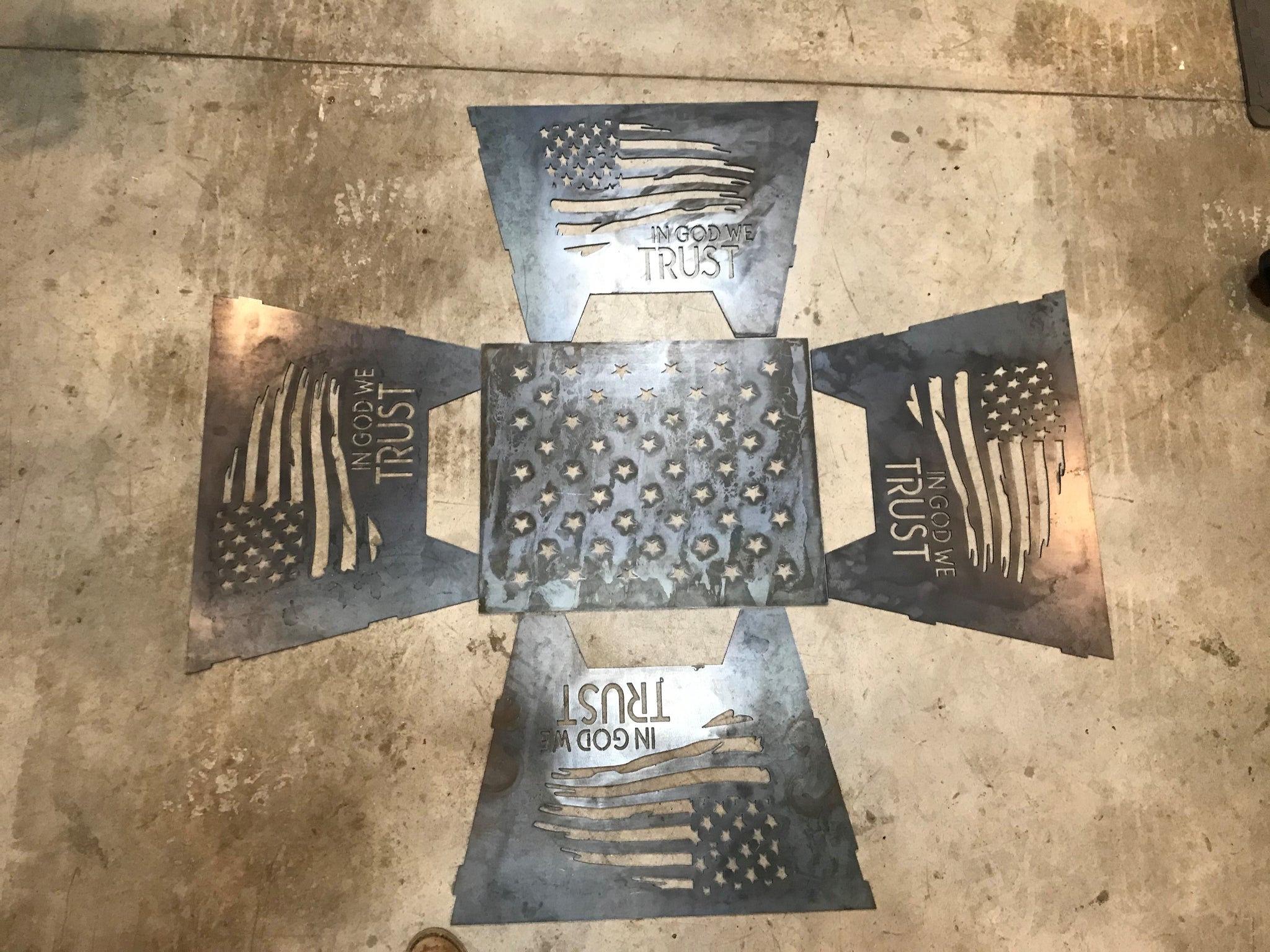 Fire Pit (Kit or Completed) – ElectroWeldDesigns
